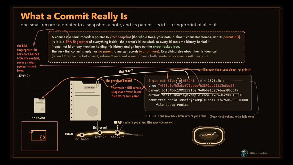 What a Commit Really Is